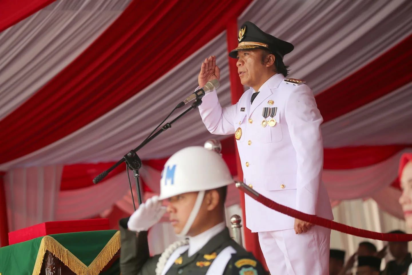 Penjabat Gubernur Banten Al Muktabar.