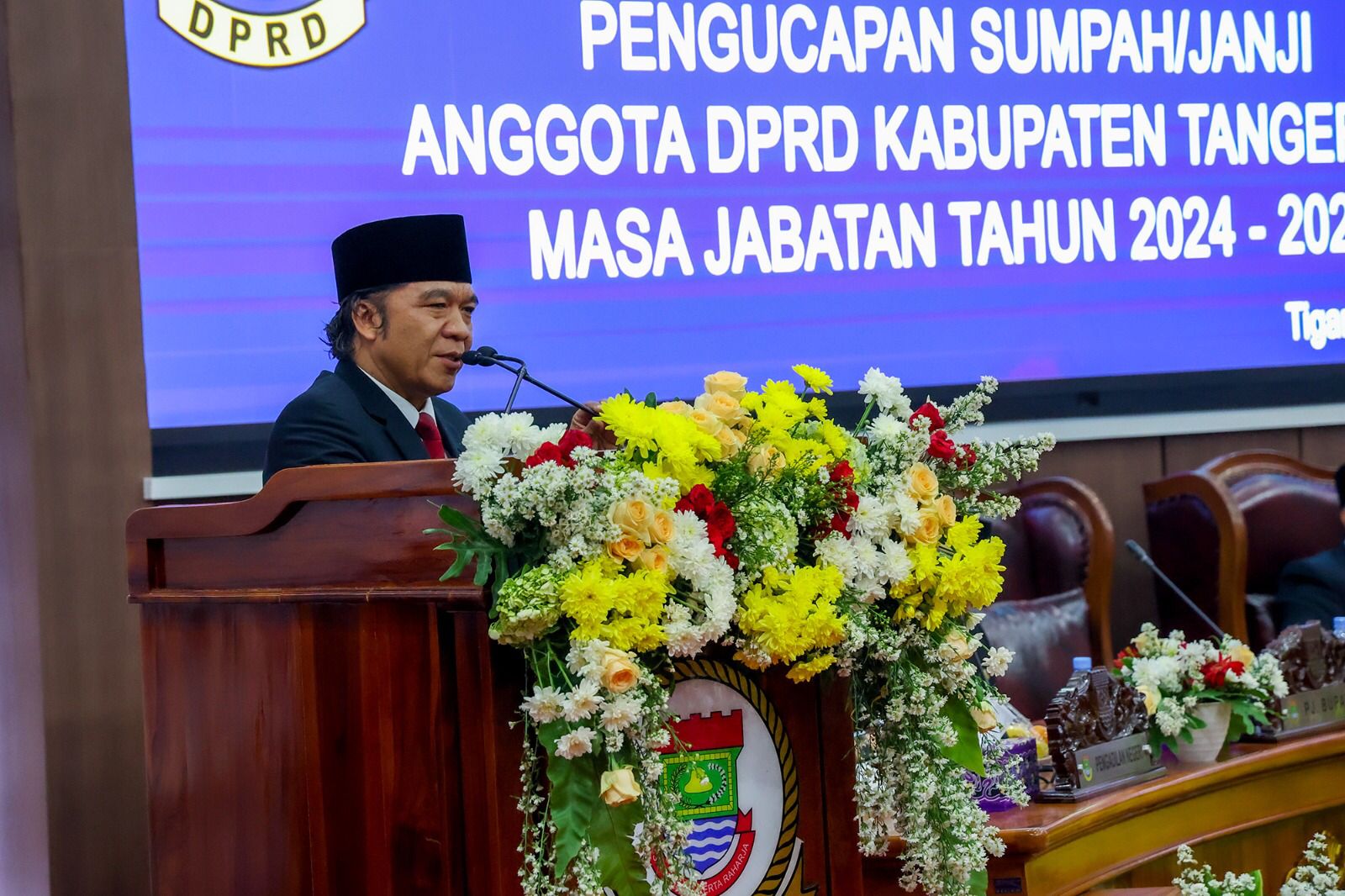 Pj Gubernur Banten Ajak Anggota DPRD Kabupaten Tangerang periode 2024-2029 Bekerjasama Membangun Daerah