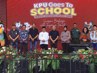 KPU Kota Tangerang Goes To School, Pj Nurdin Ajak Milenial Gunakan Hak Pilihnya di Pilkada