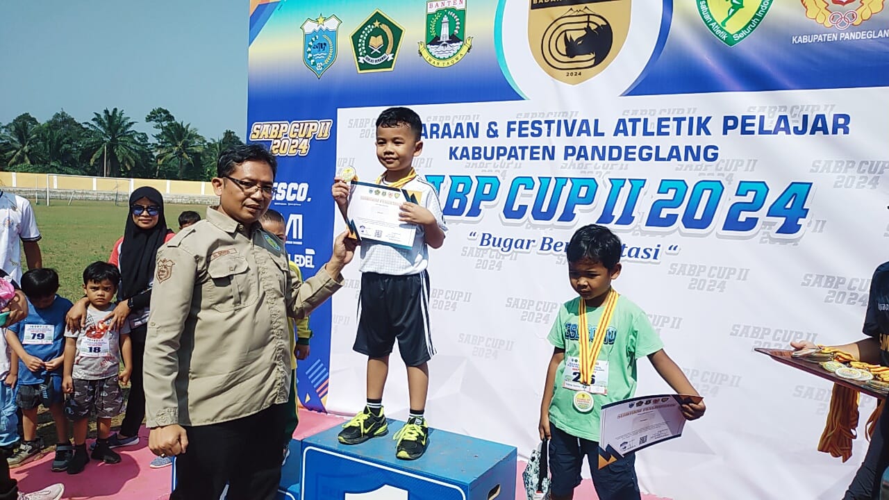 Kejuaraan dan Festival Atletik Pelajar Kabupaten Pandeglang.