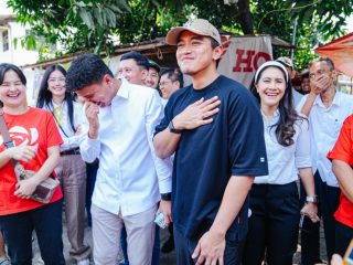 Ketum PSI Kaesang Pangarep, Faldo Maldini dan Theresia Megawati Wijaya.