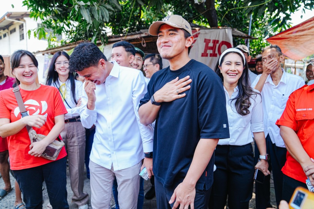 Ketum PSI Kaesang Pangarep, Faldo Maldini dan Theresia Megawati Wijaya.