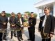 Pj Gubernur Banten Al Muktabar saat menyerahkan piala penghargaan kepada Pj Wali Kota Tangerang Nurdin.