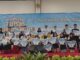 Para pelajar Pandeglang saat menunjukan dapat prestasi juara di ajang Festival Tunas Bahasa Ibu.