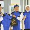 Plt. Kepala Diskominfo SP Provinsi Banten, Nana Suryana bersama Ketua Relawan TIK Provinsi Banten, Ahmad Taufiq Jamaludin.