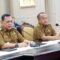 Pj Gubernur Banten A Damenta bersama Plt Kepala Bapenda Banten, Deni Hermawan.