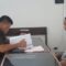 Jaksa Kejari Kabupaten Tangerang saat memeriksa tersangka NIK.
