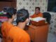 Kedua pemuda saat di periksa di Polsek Tigaraksa