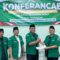 Piki Alpian Ketua PAC GP Ansor Kecamatan Benda saat terpilih aklamasi di Konfercab.