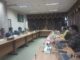 Pj Sekda Banten Nana Supiana saat memimpin Rapat koordinasi antara Dinas Kesehatan (Dinkes) Provinsi Banten, BRIN dan Perguruan Tinggi Banten.