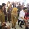 Pj Sekda Nana saat Dampingi Menko Muhaimin saat menyapa Masyarakat di Puskesmas Ciater.