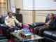 Pj Gubernur A Damenta bersama Ketua Pengadilan Tinggi Banten Suharjono.