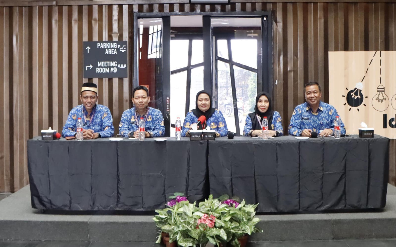 Para pejabat di Diskominfo Kabupaten Tangerang.