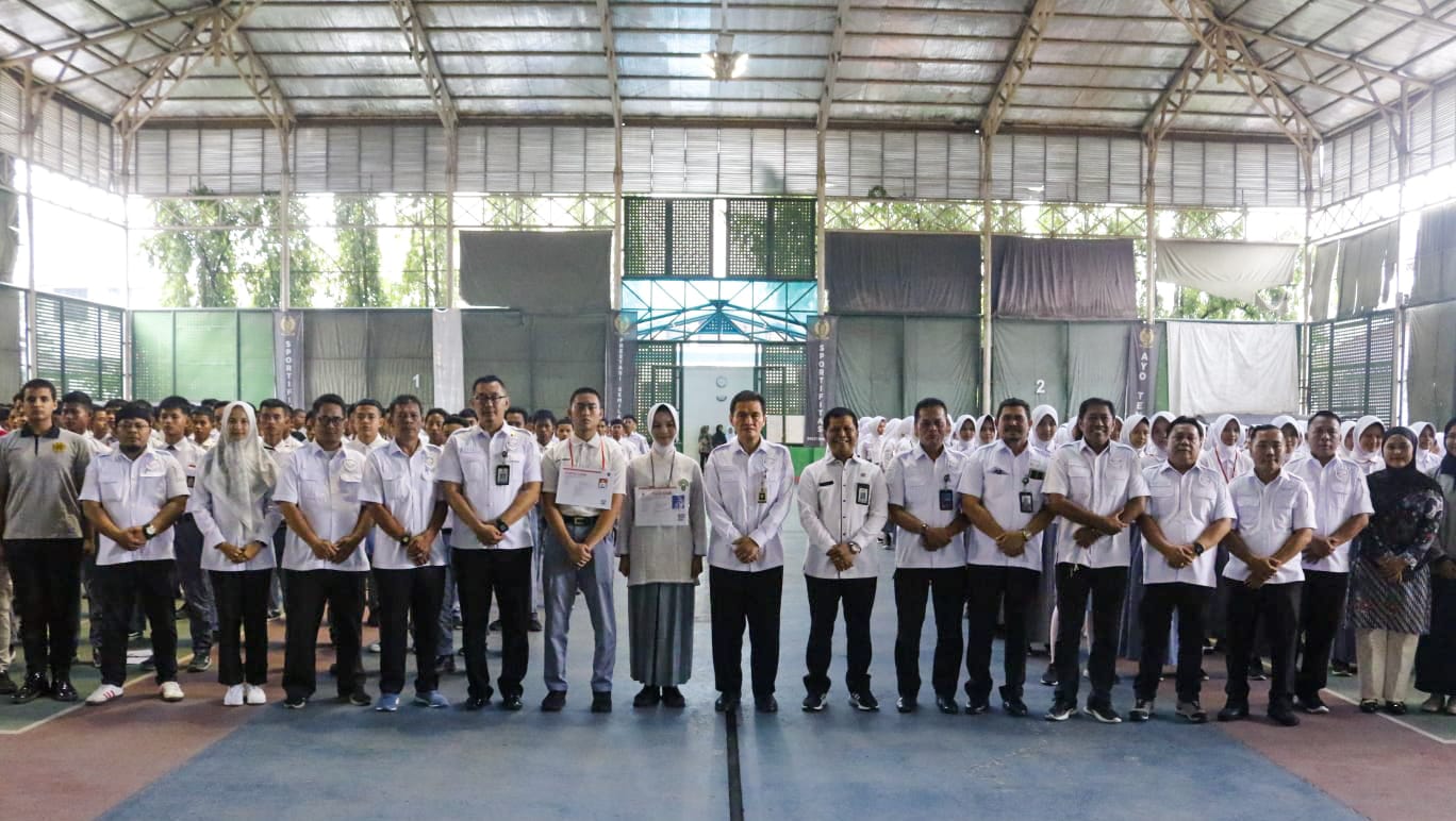 Ratusan Pelajar yang ingin Jadi Paskibraka Kabupaten Serang.
