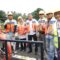 Kepala DLHK Fachrul Rozi bersama stakeholder saat peluncuran Interceptor Atasi Sampah.