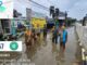 Tim Ngider Sehat Dinkes Tangsel saat turun ke Warga yang terdampak banjir.