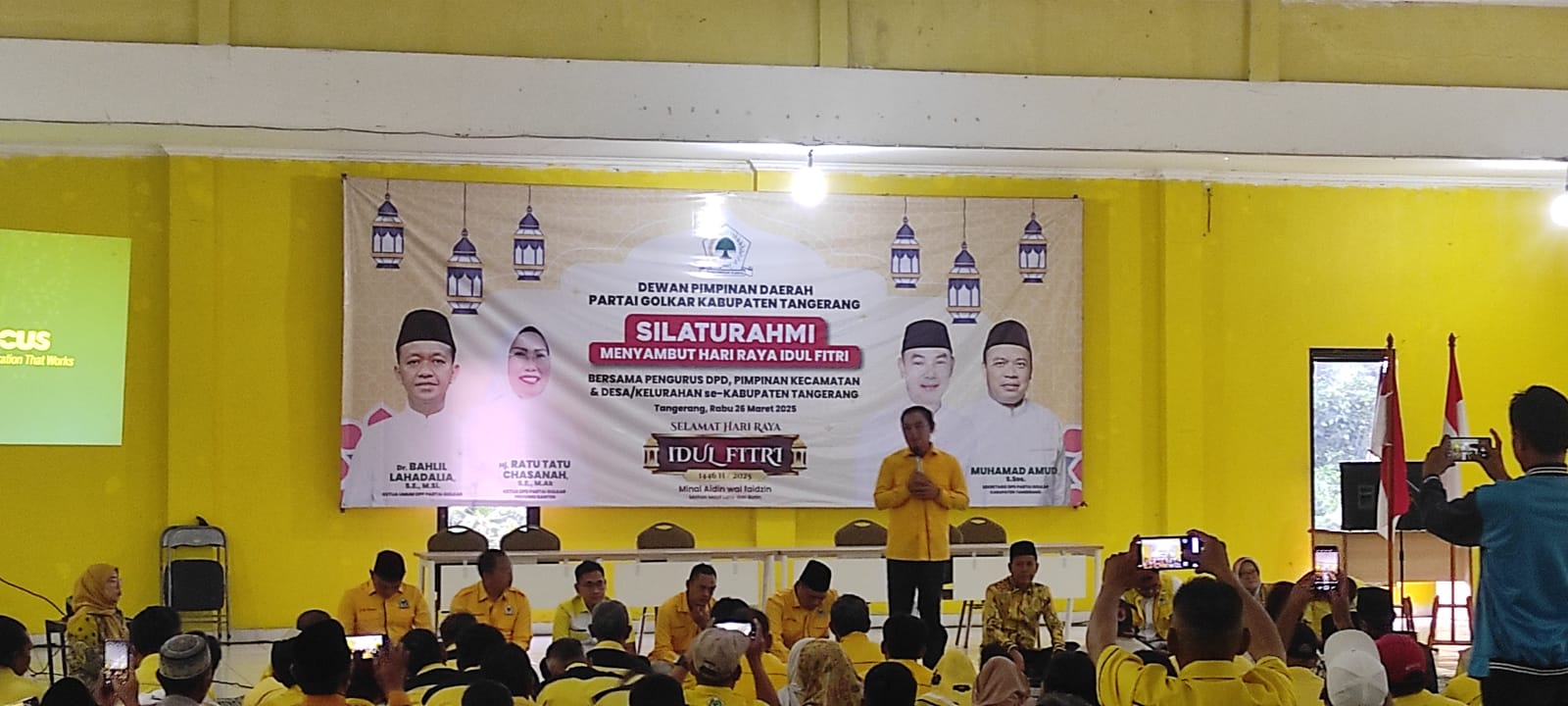 DPD Golkar Kabupaten Tangerang Gelar Silaturahmi Menyambut Hari Raya Idul Fitri 1446 H / 2025 M.