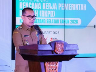 Wakil Wali Kota Tangerang Selatan (Tangsel), Pilar Saga Ichsan.