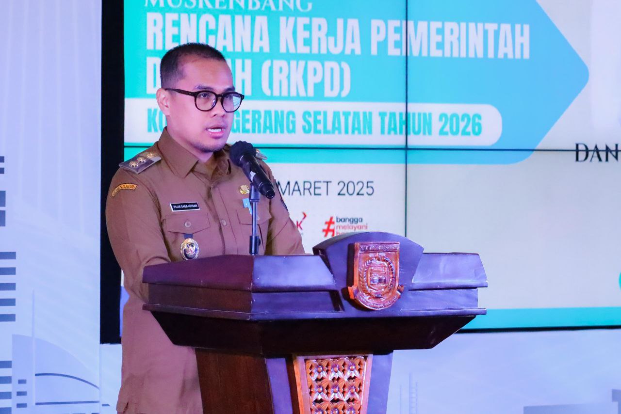 Wakil Wali Kota Tangerang Selatan (Tangsel), Pilar Saga Ichsan.