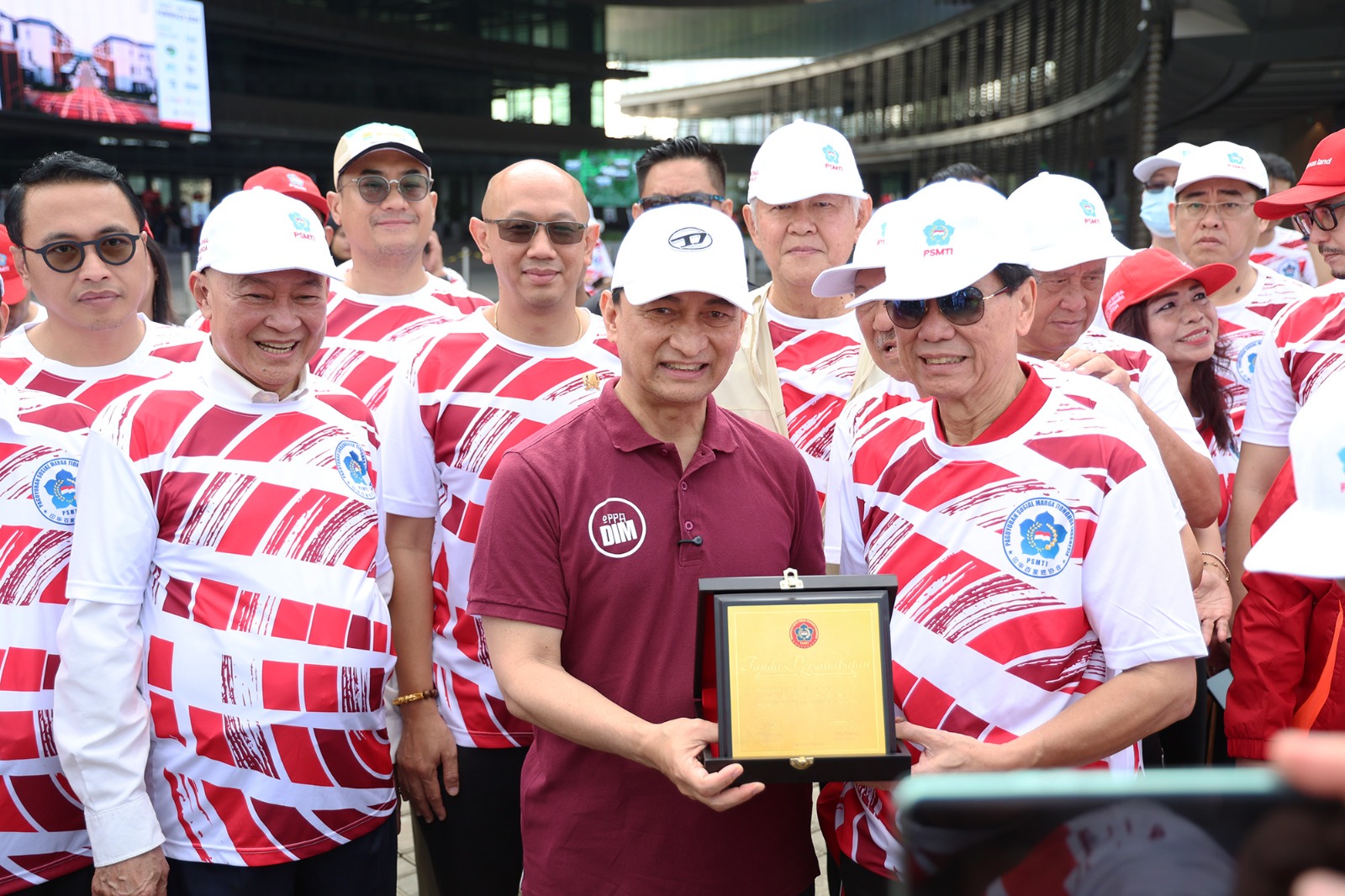 Wagub Dimyati bersama PMSTI BSD City di Cisauk.