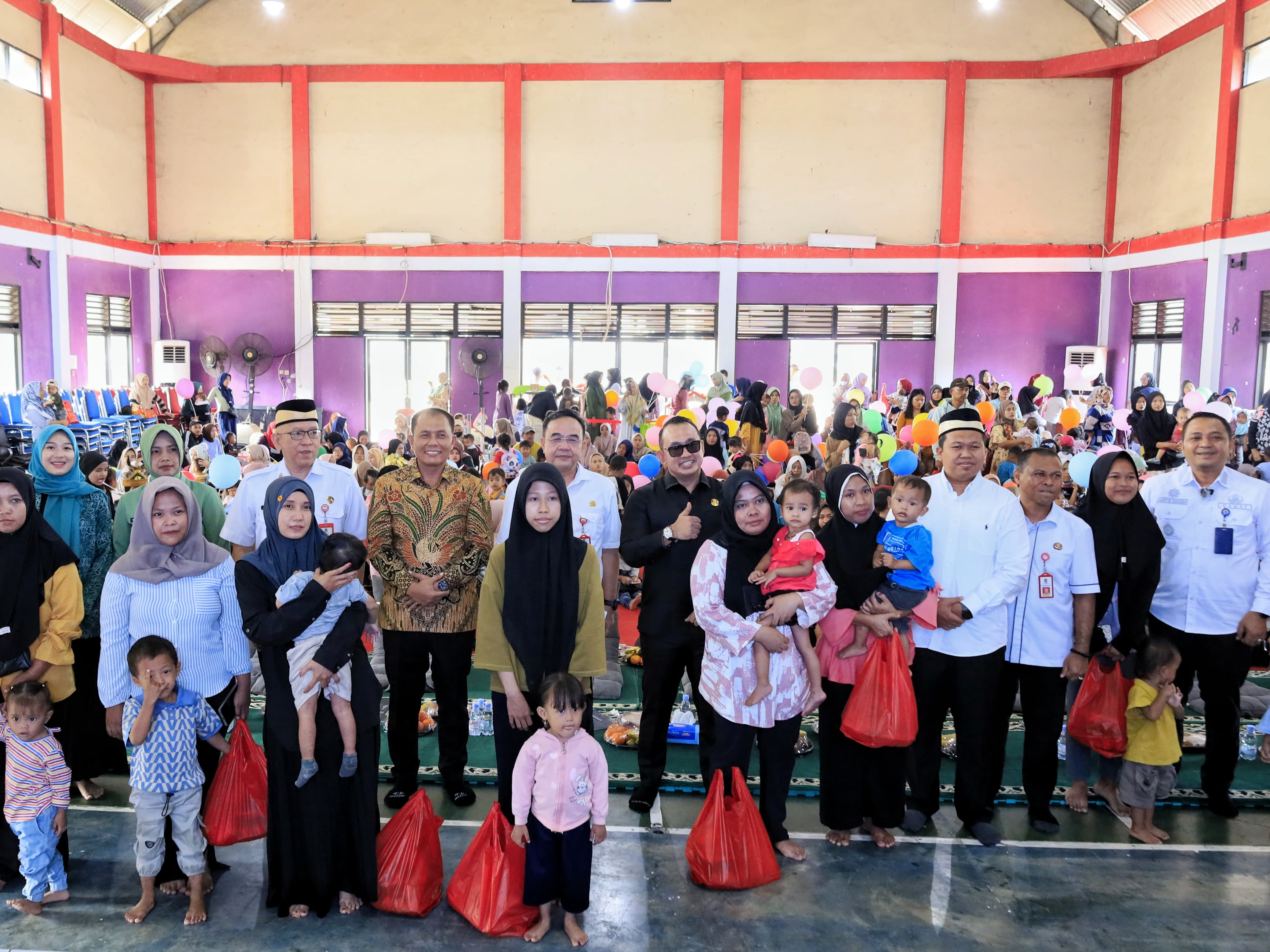 Peresmian program Donat Canting di Kecamatan Curug.