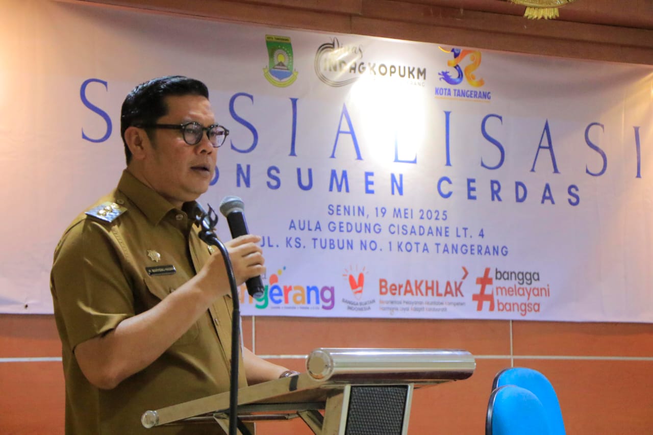 Wakil Wali Kota Tangerang Ajak Masyarakat Jadi Konsumen Cerdas