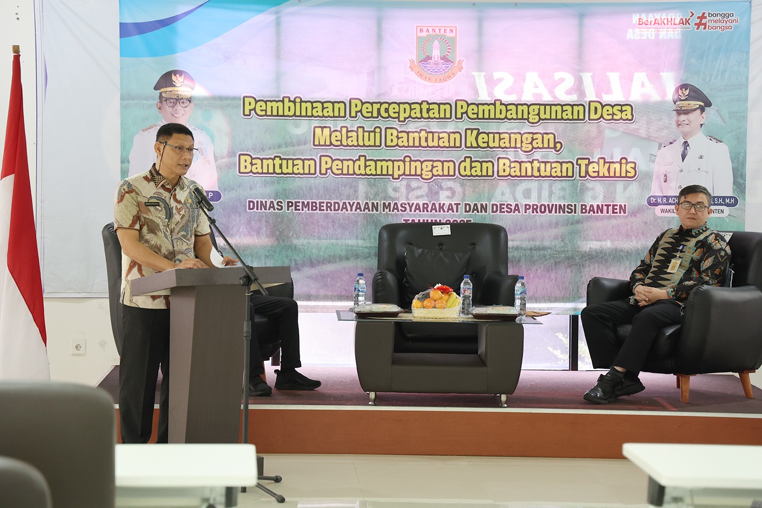 Pelaksana Harian (Plh) Sekretaris Daerah Provinsi Banten Deden Apriandhi Hartawan.