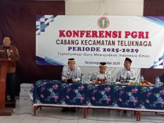 Konfercab PGRI Kecamatan Teluknaga.