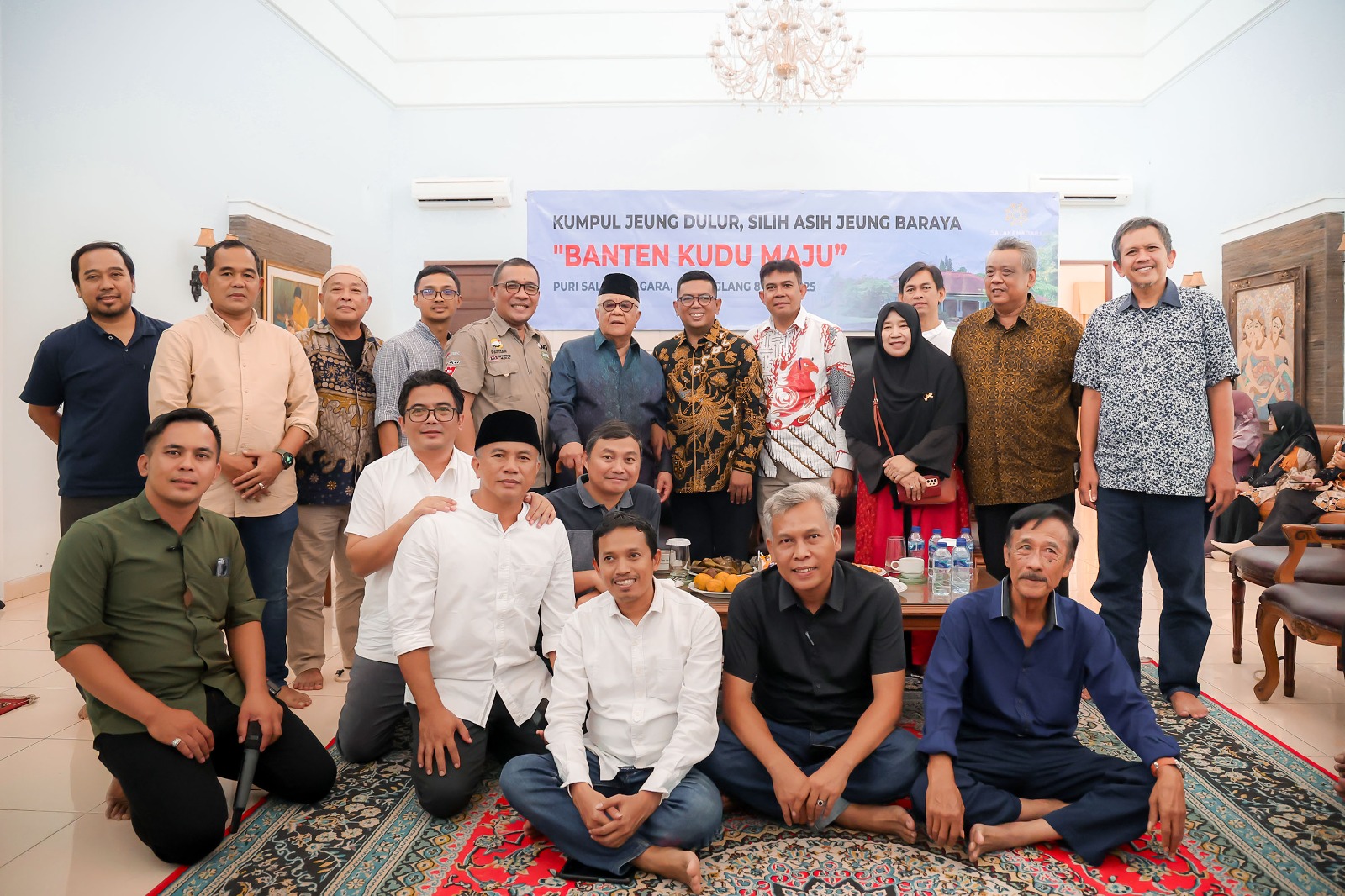Gubernur Banten Andra Soni Kumpul Jeung Dulur Salakanagara Institute.