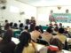 Jaksa Kabupaten Tangerang saat menyampaikan materi edukasi hukum ke pelajar di SMPN 1 Cisoka.