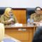 Wabup Intan saat di Bappeda Banten.