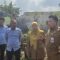 Jaksa Pengacara Negara Kajari Kabupaten Tangerang bersama Pejabat Pemkab Tangerang saat di lokasi aset.