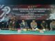Kapolsek Johan bersama dandim dan tokoh masyarakat H.Cecep Miharja dan Penceramah KH. Semar.