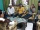 Warga saat berdialog dengan pengurus Komite SMAN 12 Kabupaten Tangerang.