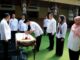 Sekda Herman saat melakukan pelantikan ASN Jabatan fungsional.