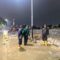 Pejabat PUPR Kota Tangerang saat meninjau banjir.