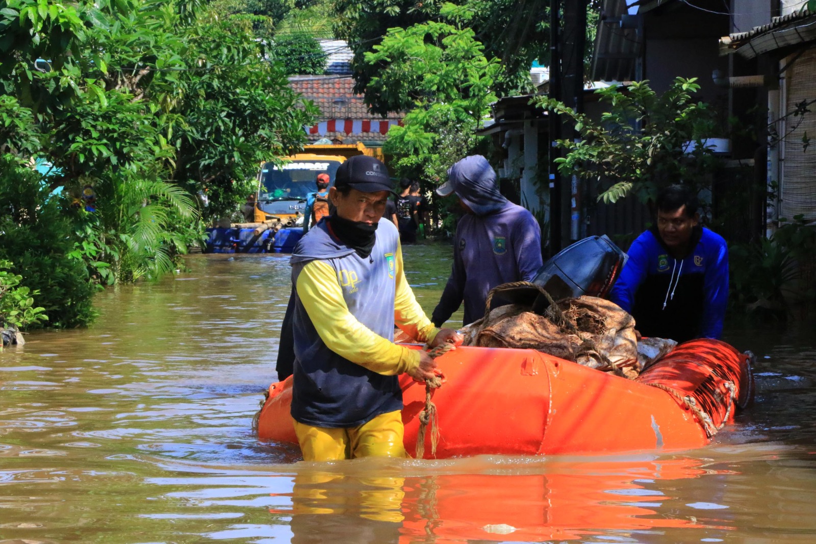 Foto waktu Banjir di Ciledug.