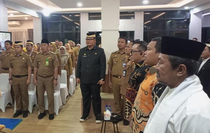 Kegiatan Sertijab Pejabat Kecamatan Curug.