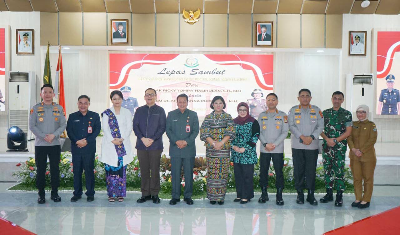 Pemkab menggelar kegiatan Lepas Sambut Kajari Kabupaten Tangerang.