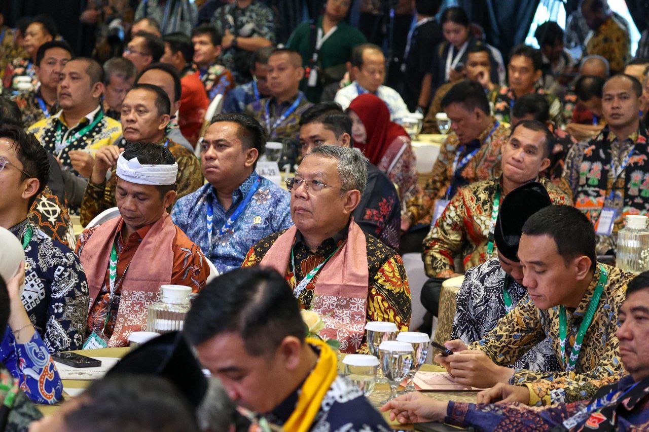 Benyamin saat menghadiri acara Rakor di KPK.