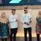 Camat Hendarto bersama Camat Yusuf di Sertijab Kecamatan Cisauk.