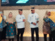 Camat Hendarto bersama Camat Yusuf di Sertijab Kecamatan Cisauk.
