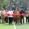 Wabup Intan, Dirjen PAUD Kementerian Dikdasmen, Gogot Suharwoto, Dan Dewan Iqrar Risyad saat gunting pita simbolis peresmian.
