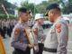 Kapolresta Tangerang Kombes Pol Andi Muhammad Indra Waspada Amirullah memimpin upacara Pemberhentian Tidak Dengan Hormat (PTDH) anggotanya.