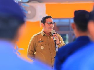 Pimpin Apel di BPBD, Maryono Berharap Pelayanan Damkar Semakin Optimal