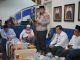Kapolresta Tangerang Kombes Pol Andi Muhammad Indra Waspada Amirullah Didampingi Camat Supriyadi saat bersama Masyarakat Cikupa.