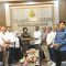 Pengurus DPC KAI Kabupaten Tangerang saat bersama Kajari Afrillianna Purba.
