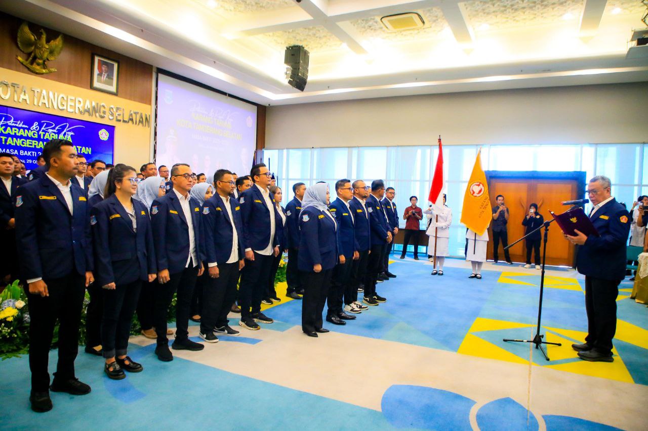 Pelantikan Pengurus Karang Taruna Tangsel.
