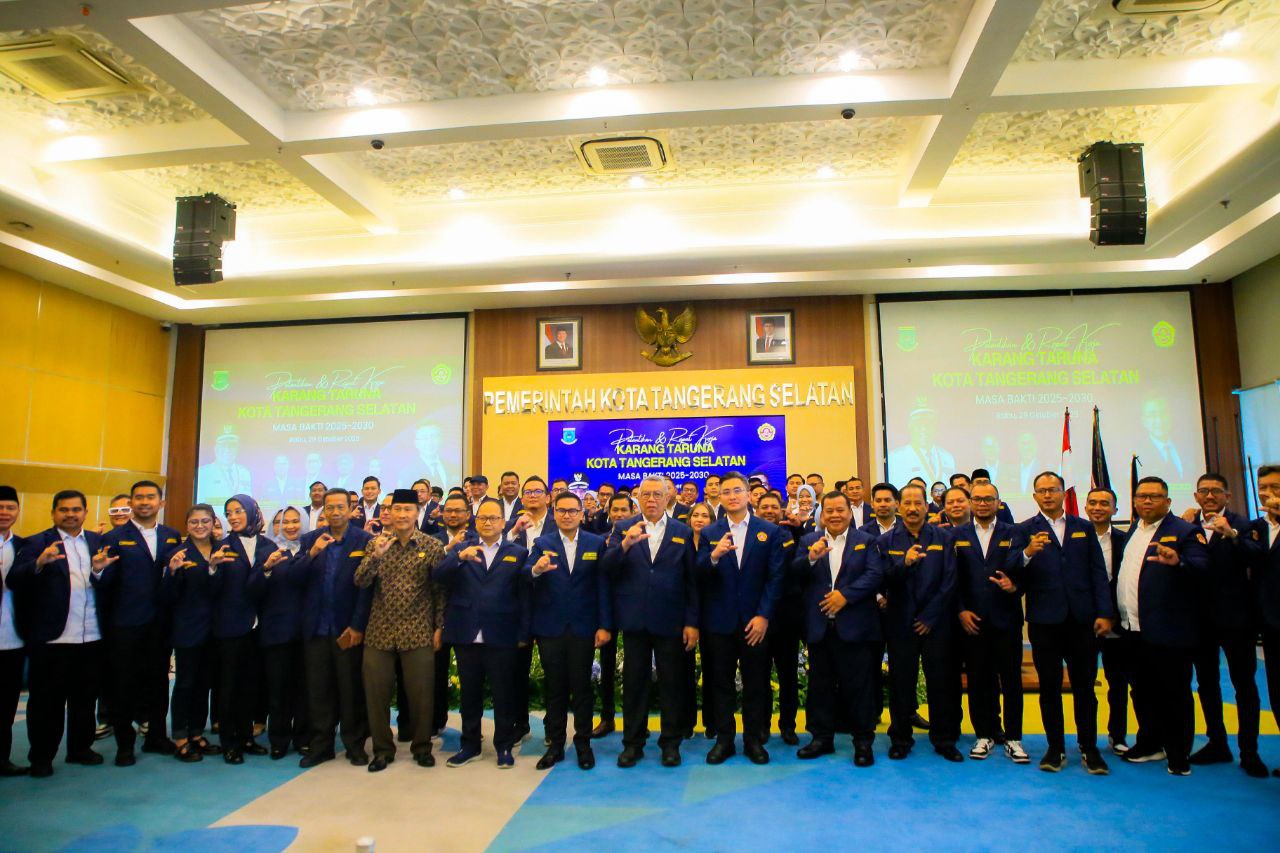 Pelantikan Pengurus Karang Taruna Tangsel.