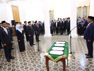 Gubernur Andra Soni Lantik 23 Pejabat, Ada Jamaludin Jabat Kepala Dindikbud Banten